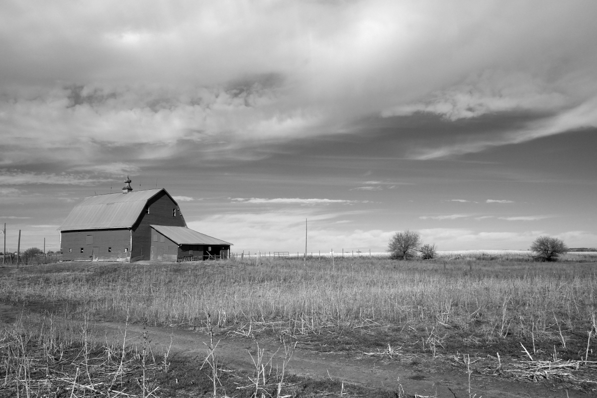 The Smith Barn - Built by my great grandfather in 1914, just north of Nelson NE